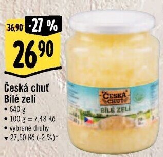 Zelí sterilované bílé Česká chuť