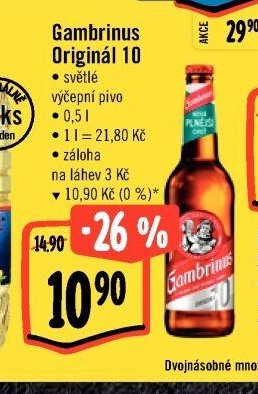 Gambrinus Originál 10