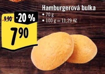 Bulka na hamburger