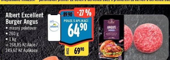 Burger Angus Albert Excellent