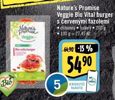 Burger Vital Veggie Bio Nature'