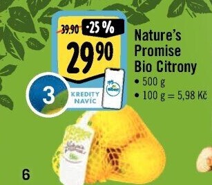 Citrony bio Nature'