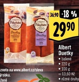 Duetky s náplní Albert