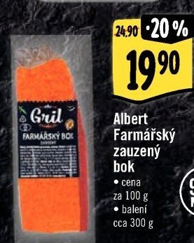 Farmářský zauzený bok Albert Gril