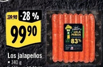 Klobásy na grilování Los Jalapeňos Kostelecké uzeniny