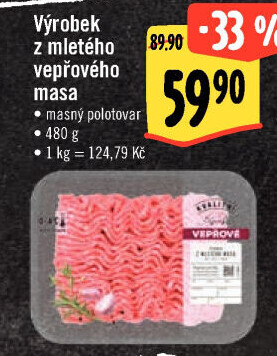 Maso mleté vepřové Albert