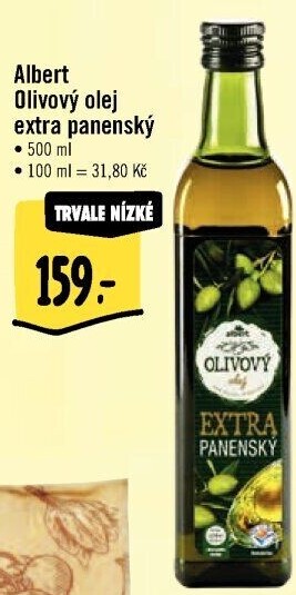 Olivový olej extra panenský Albert