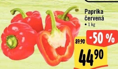 Paprika červená