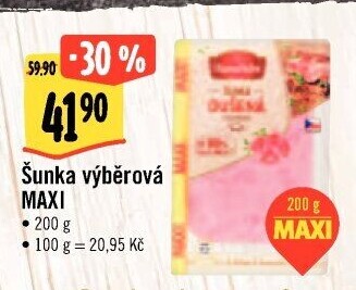 Šunka výběrová dušená Albertovo uzenářství