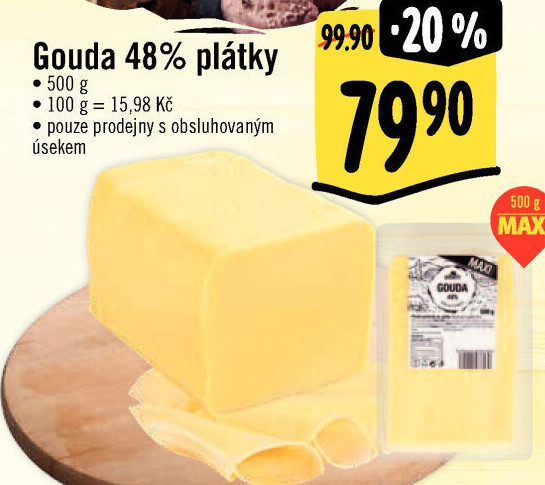 Sýr Gouda 48% Albert