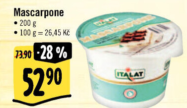 Sýr Mascarpone Italat