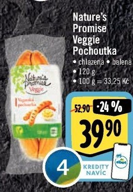 Veganská pochoutka Veggie Nature'