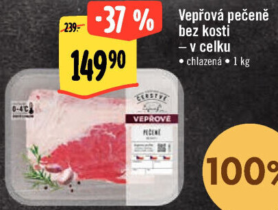 Vepřová pečeně bez kosti Albert