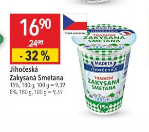 Jihočeská Zakysaná Smetana