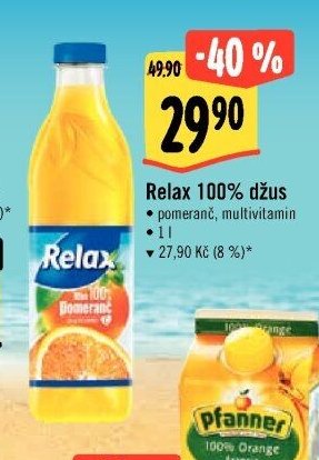 Relax 100% džus 1 l