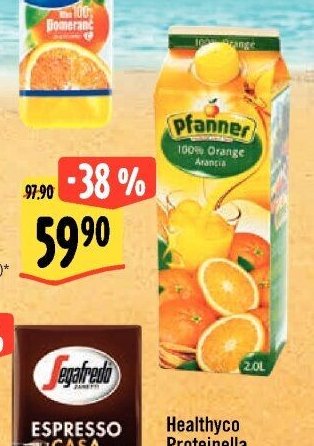 Pfanner 100% džus 2 l