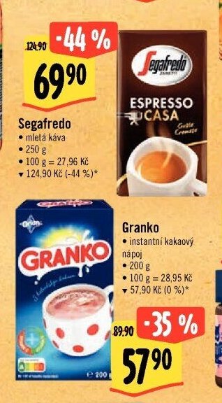 Segafredo espresso casa 250 g