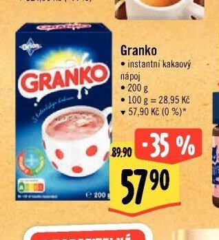 Granko instantní kakaový nápoj 200 g