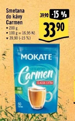 Smetana do kávy Carmen 200 g