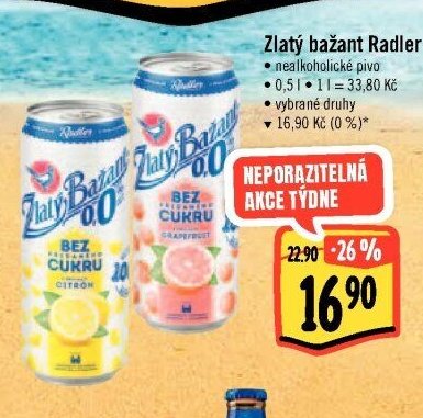 Zlatý bažant Radler