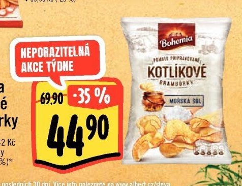 Bohemia Kotlíkové brambůrky