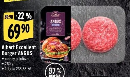 Burger Angus Albert Excellent