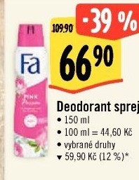 Deodorant sprej Fa