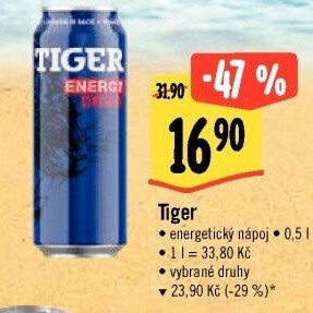 Energetický nápoj Tiger