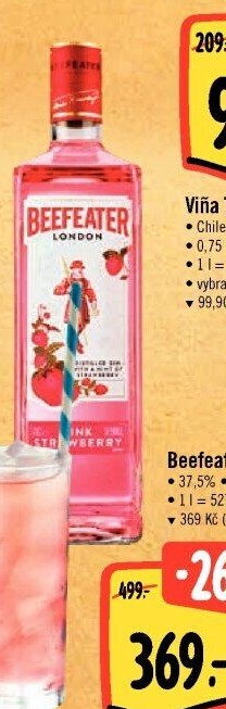 Gin Pink Beefeater