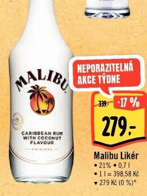 Likér Malibu