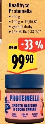 Lískooříškový krém Proteinella HealthyCo