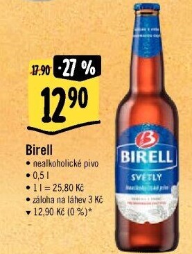 Nealkoholické pivo Birell