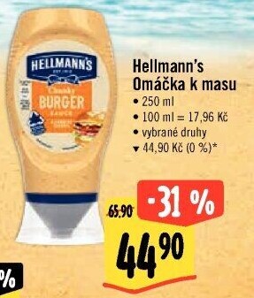 Omáčky k masu Hellmann'