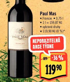 Vína Paul Mas