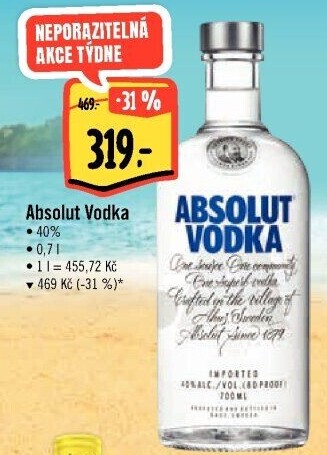 Vodka Absolut