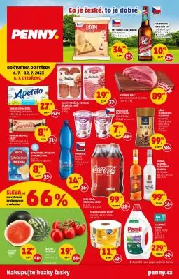 akční leták Penny Market 6.7.2023-12.7.2023