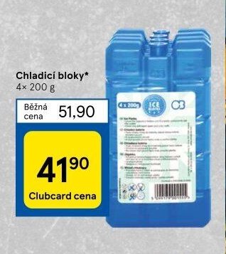 Chladicí bloky, 4x 200 g