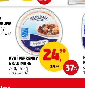Rybí pepřenky Gran Mare
