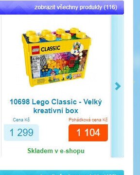 10698 Lego Classic - Velký kreativní box
