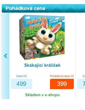 Skákající králíček