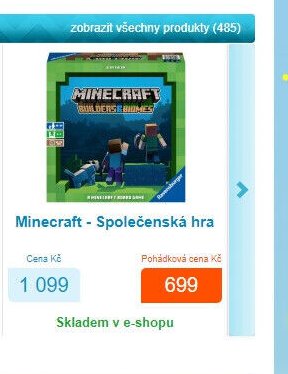 Minecraft - Společenská hra