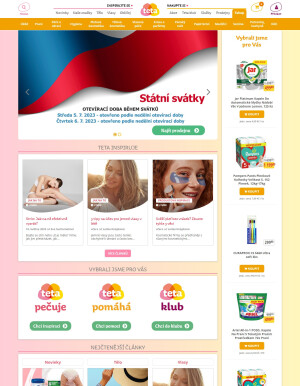 akční leták Teta drogerie 5.7.2023-11.7.2023