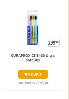 CURAPROX CS 5460 Ultra soft 3ks