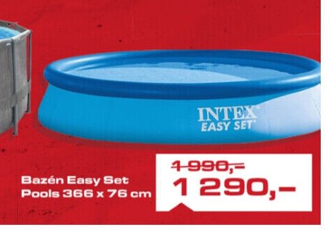 Bazén Easy Set Pools 366 x 76 cm - UNI HOBBY akcniletaky.com