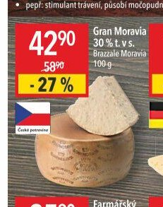 Gran Moravia 30 % t. v s.