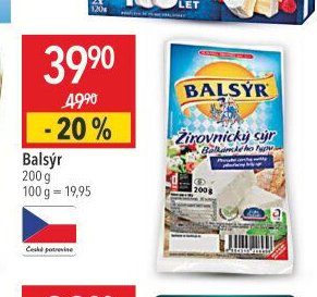 Balsýr Žirovnický sýr