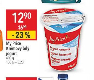 My Price Krémový bílý jogurt