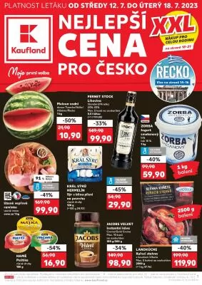 akční leták Kaufland 12.7.2023-18.7.2023