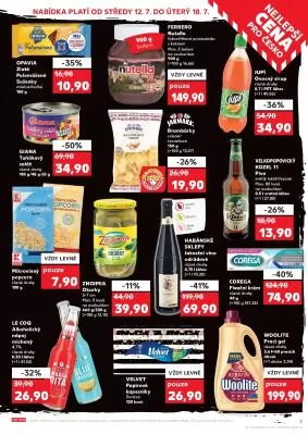 akční leták Kaufland 12.7.2023-18.7.2023