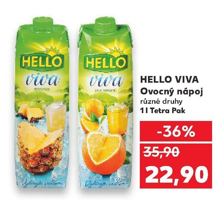 HELLO VIVA Ovocný nápoj